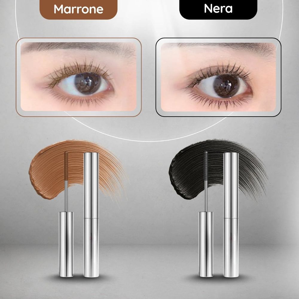 Mascara con Spazzola in Metallo Effetto 3X