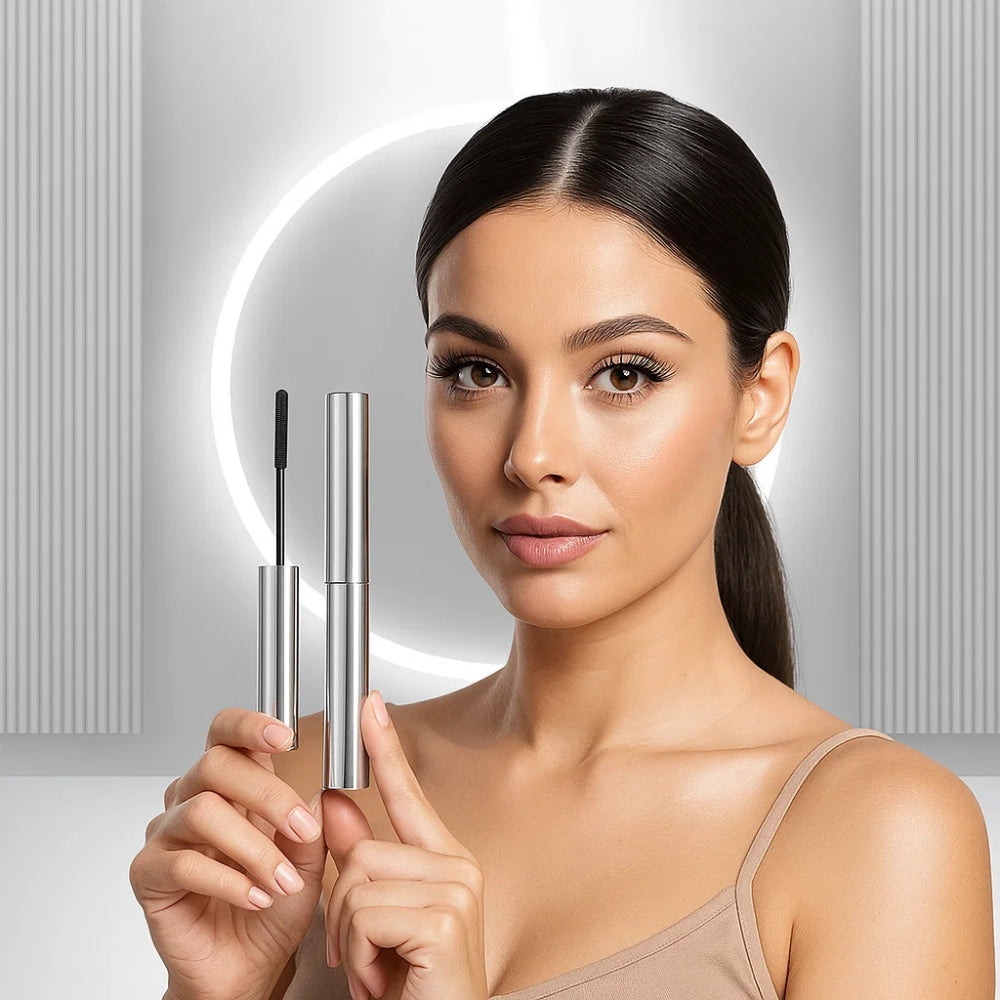 Mascara con Spazzola in Metallo Effetto 3X